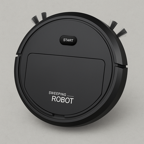 SweepBot™ – Inteligentny Robot Sprzątający 3w1 | Odkurza, Mopuje i Zamiata | Cichy, Cienki i Wydajny