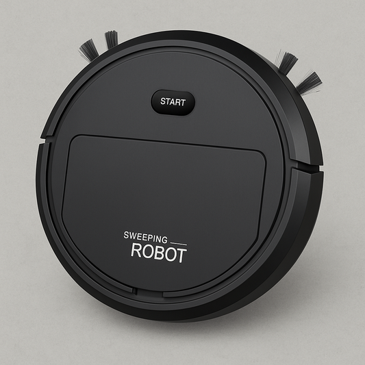 SweepBot™ – Inteligentny Robot Sprzątający 3w1 | Odkurza, Mopuje i Zamiata | Cichy, Cienki i Wydajny